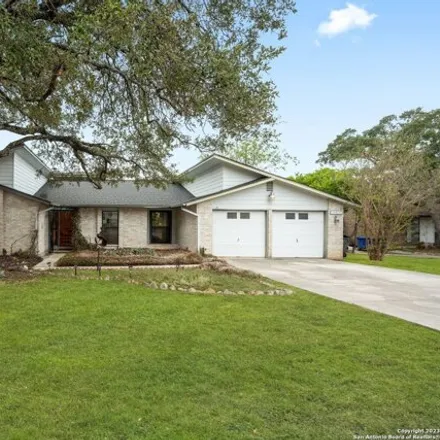Buy this 5 bed house on 14011 Parksite Woods in San Antonio, Texas