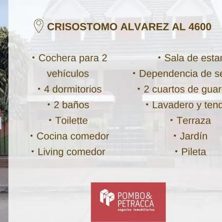 Buy this 4 bed house on Crisóstomo Álvarez in Departamento Capital, San Miguel de Tucumán