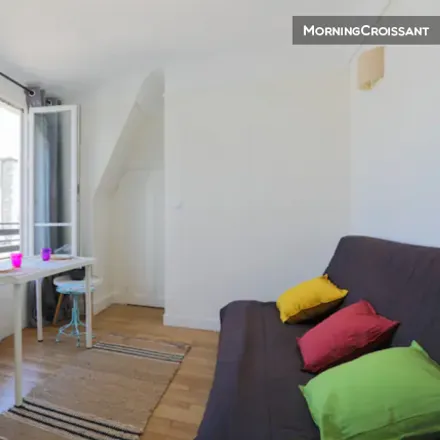 Rent this studio room on Paris in 18th Arrondissement, FR
