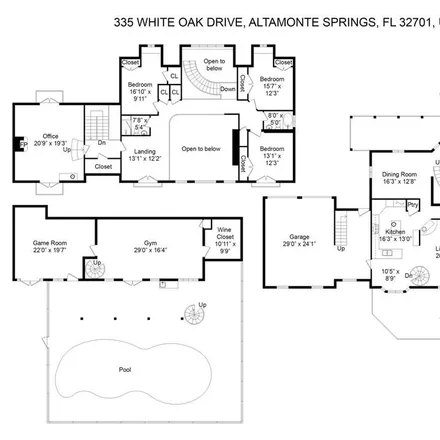 Image 3 - 333 White Oak Drive, Sanlando Springs, Seminole County, FL 32701, USA - House for sale