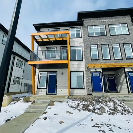 Rent this 1 bed townhouse on Seton Passage SE in Calgary, AB T3M 2P9