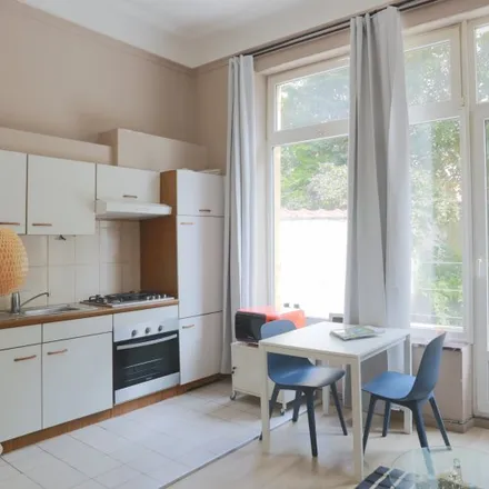 Rent this studio apartment on Rue Souveraine - Opperstraat 76 in 1050 Ixelles - Elsene, Belgium