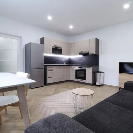 Rent this 1 bed apartment on Pražská 209/47 in 293 01 Mladá Boleslav, Czechia