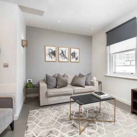 Rent this 1 bed apartment on B’Shan Apartments in 51 Kensington Court, London