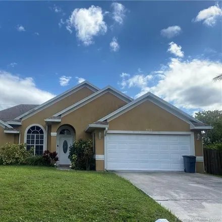 Buy this 3 bed house on 888 Southwest Haas Avenue in Port Saint Lucie, FL 34953