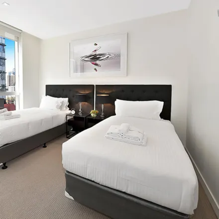 Rent this 1 bed apartment on QV in Waratah Place, Melbourne VIC 3000