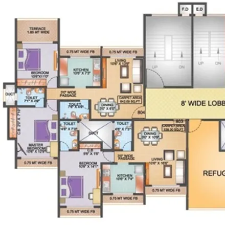 Image 8 - SurgiSafe Clinic, 219, Khadakpada Circle, Thane, Kalyan-Dombivli - 421301, Maharashtra, India - Apartment for sale