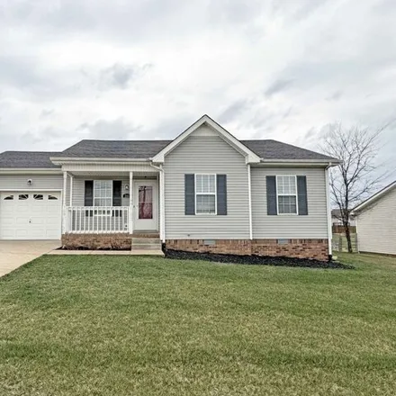 Rent this 3 bed house on 237 Ruf Drive in Oak Grove, Christian County