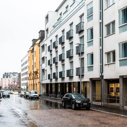 Rent this 1 bed apartment on Pakkahuoneenkatu 19 in 90100 Oulu, Finland