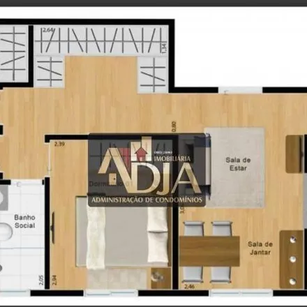 Buy this 2 bed apartment on Rua Tércio Montanari in Jardim Maringá, Mauá - SP