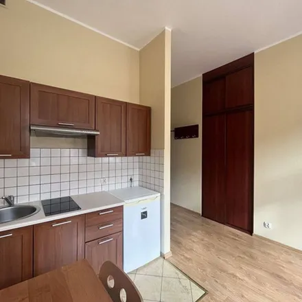 Rent this 1 bed apartment on Bolesława Limanowskiego 16 in 60-744 Poznan, Poland