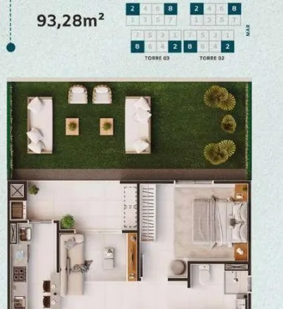Buy this 2 bed apartment on Rua do Príncipe in Itacolomi, Balneário Piçarras - SC