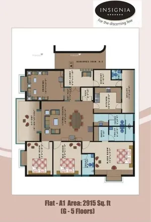 Buy this 3 bed apartment on Banjara Hills Road Number 10 in Banjara Hills, Hyderabad - 500034
