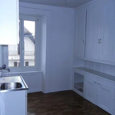 Rent this 4 bed apartment on Avenue Léopold-Robert 118 in 2300 La Chaux-de-Fonds, Switzerland
