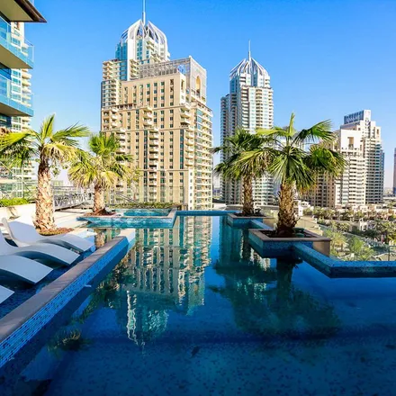 Rent this 2 bed apartment on Life Pharmacy in Al Emreef Street, Dubai Marina