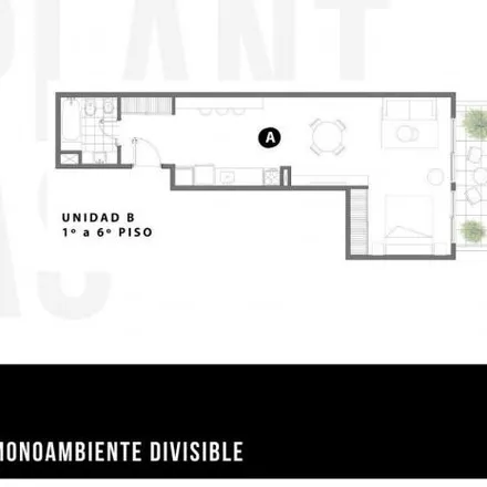 Buy this studio apartment on Manuel Ricardo Trelles 1789 in Villa General Mitre, C1416 DJZ Buenos Aires