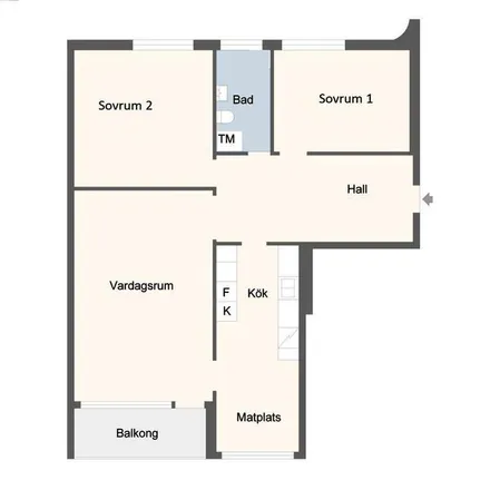 Rent this 3 bed apartment on Minutgränd 21 in 175 50 Järfälla kommun, Sweden