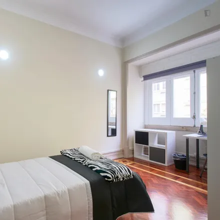 Rent this 9 bed room on Avenida Praia da Vitória 75 in 1050-120 Lisbon, Portugal