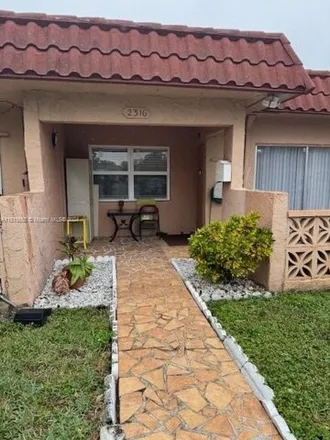 Buy this 2 bed condo on 2316 Southwest 81st Way in North Lauderdale, FL 33068