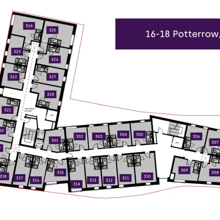 Image 6 - 16-18 Potterrow, City of Edinburgh, EH8 9BL, United Kingdom - Apartment for rent