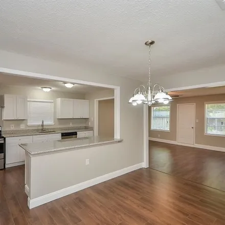 Rent this 3 bed apartment on 13374 Pantano Drive in Harris County, TX 77065