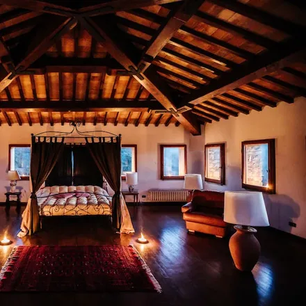 Rent this 6 bed house on Vicchio in Via Martiri di Campo di Marte, 50039 Vicchio FI