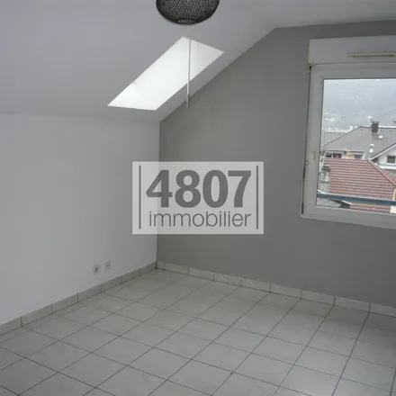 Rent this 2 bed apartment on 96 Place Charles de Gaulle in 74300 Cluses, France