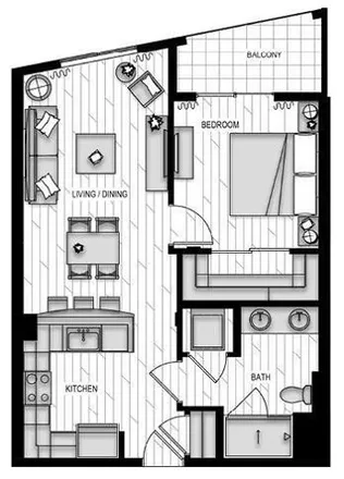 Buy this 1 bed condo on 1853 Almaden Road in San Jose, CA 95125