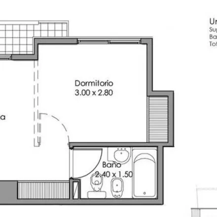Rent this studio apartment on Avenida Corrientes 4743 in Villa Crespo, C1414 AJA Buenos Aires