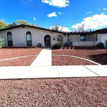 Buy this 4 bed house on 6426 Los Robles Drive in El Paso, TX 79912