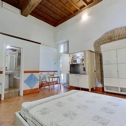 Rent this 1 bed apartment on Biblioteca Magistrale Laziale "Giorgio Gabrielli" in Via della Palombella 3, 00186 Rome RM