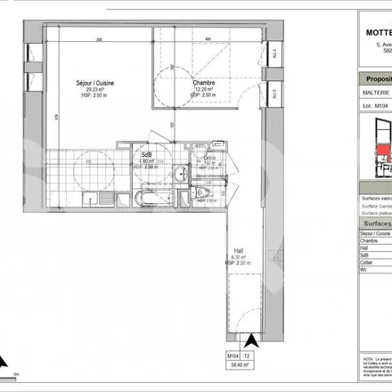 Rent this 2 bed apartment on 12 Rue de Dunkerque in 59280 Armentières, France