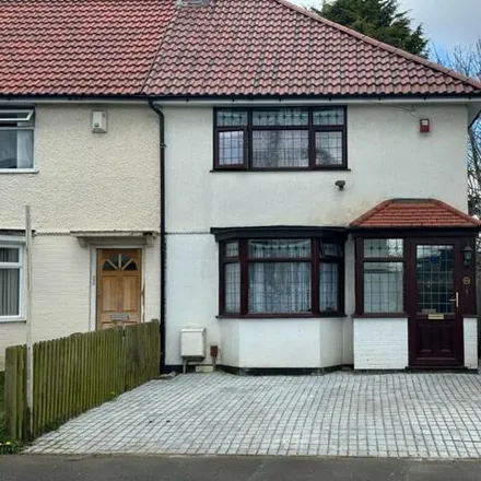 Buy this 3 bed house on Bromwall Road in Billesley, B13 0LS