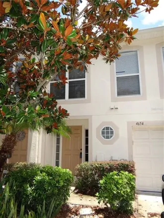 Rent this 3 bed townhouse on 4653 Ashburn Square Drive in Hillsborough County, FL 33550