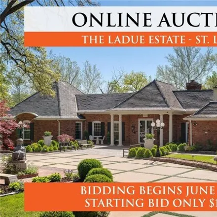 Buy this 6 bed house on 9801 Log Cabin Court in Ladue, Saint Louis County
