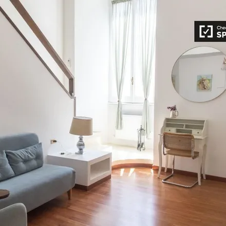 Rent this studio apartment on Pasta e Vino Osteria in Via della Pelliccia, 12