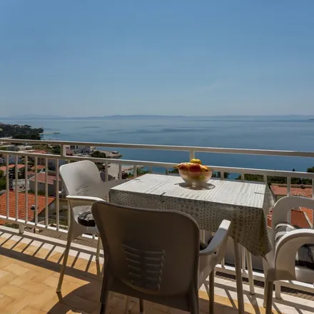 Rent this 1 bed apartment on Naputica 45 in 21320 Baška Voda, Croatia