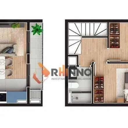 Buy this 2 bed apartment on Rua Vitória 337 in Cabral, Curitiba - PR