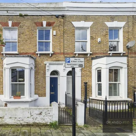 Rent this 2 bed townhouse on Burgoyne Road in Stockwell Park, London