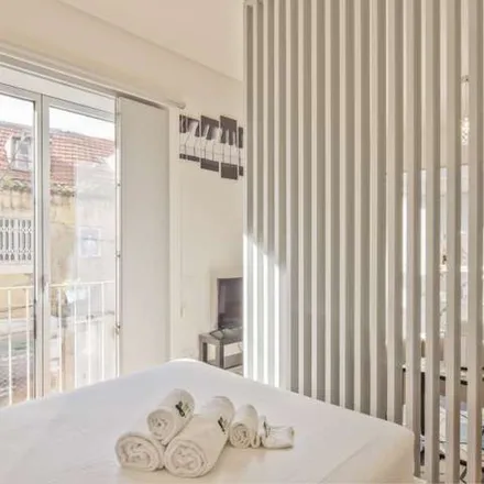 Rent this 1 bed apartment on Rua da Senhora do Monte 14 in 1170-358 Lisbon, Portugal