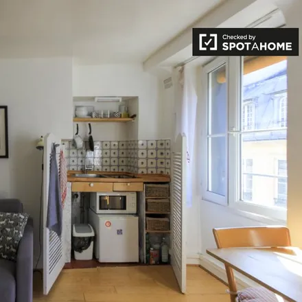 Rent this studio apartment on 5 Rue Garancière in 75006 Paris, France