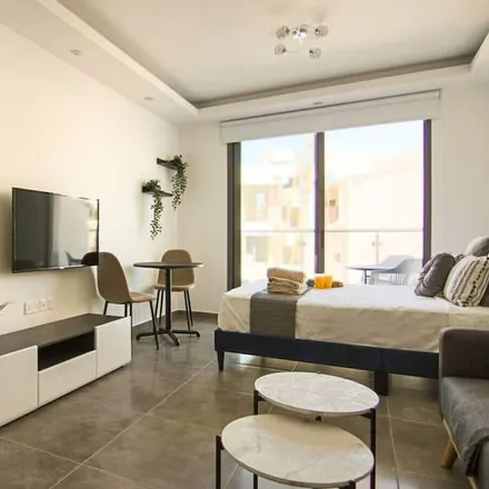 Rent this studio apartment on Paphos Municipality in Paphos District, Cyprus
