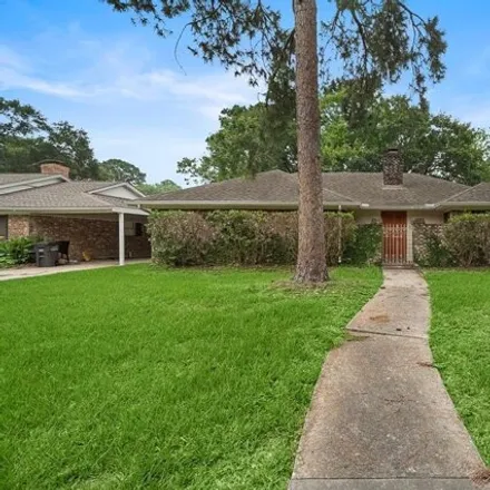 Rent this 4 bed house on 12473 Briar Forest Drive in Houston, TX 77077