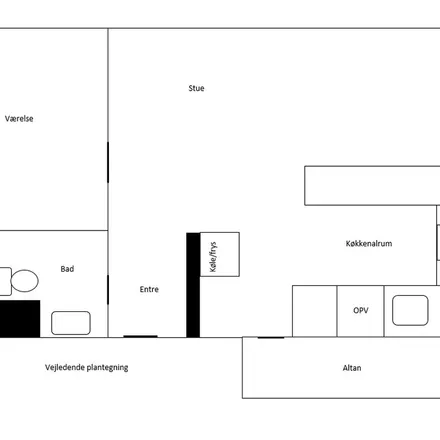 Rent this 2 bed apartment on Sønder Allé 26D in 8000 Aarhus C, Denmark