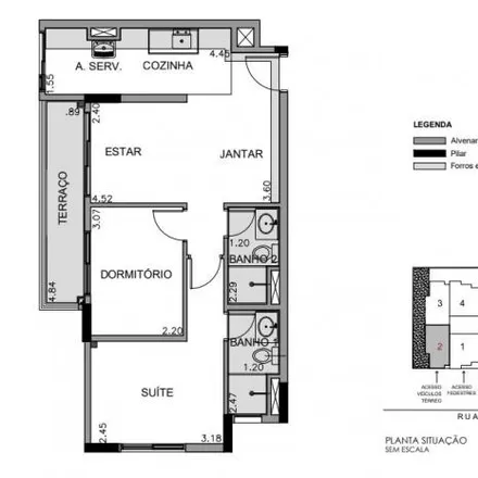 Buy this 2 bed apartment on Rua Gaspar Soares 645 in Jardim São Paulo, São Paulo - SP