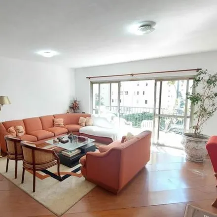 Buy this 4 bed apartment on Edifício Castella Mayor in Avenida Rouxinol 900, Indianópolis