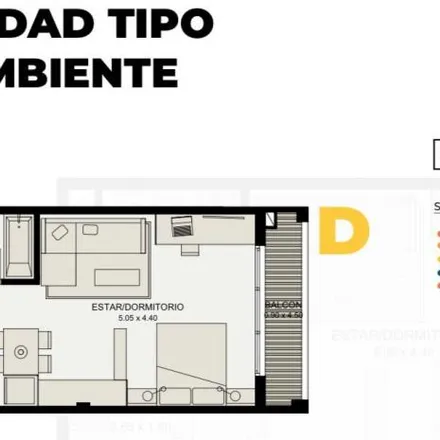 Buy this studio apartment on The Barber Chopp in Albarellos 410, Partido de Tigre