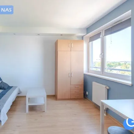 Rent this 1 bed apartment on Kurcze Pieczone in Bratysławska, 31-202 Krakow