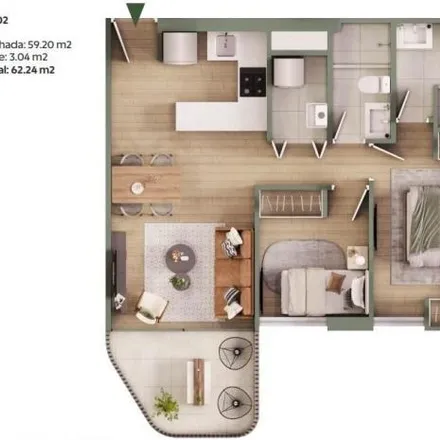 Buy this 2 bed apartment on Las Palmeras in Gregorio Escobedo Avenue, Jesús María