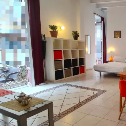 Rent this studio apartment on Carrer Nou de la Rambla in 1, 08001 Barcelona